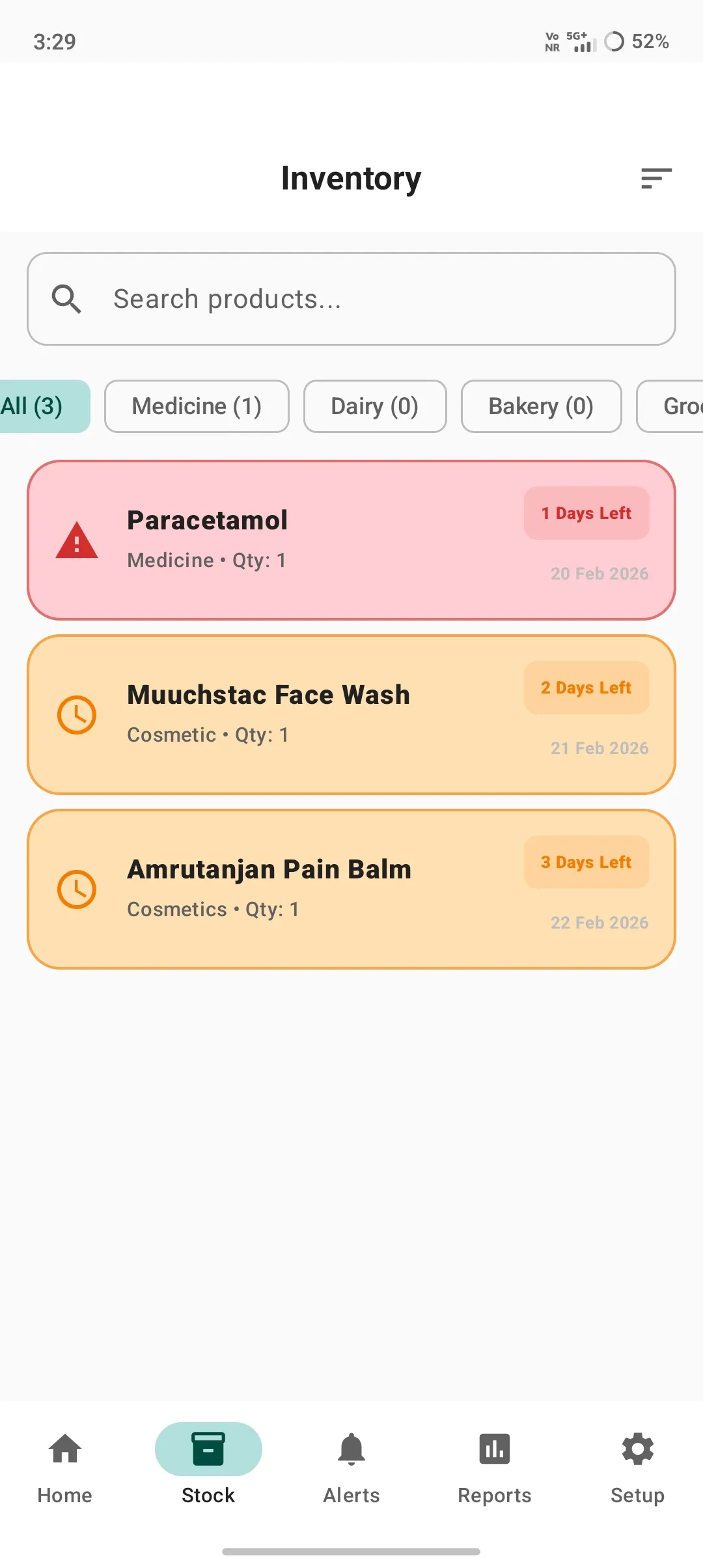 Expiry Alert Pro screenshot 3